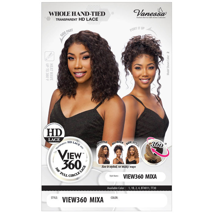 Vanessa View 360 HD Full Circle Lace Wig - VIEW 360 MIXA