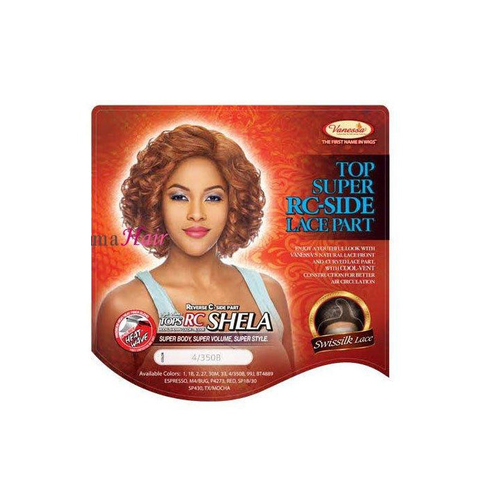 Vanessa Top Super RC-Side Lace Part Swissilk Wig - TOPS RC SHELA