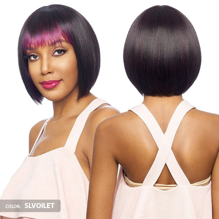 Vanessa Slim Lite with Bang Crown Lace Cap Wig - SLB FOUR