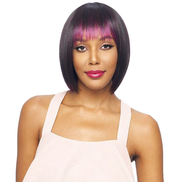 Vanessa Slim Lite with Bang Crown Lace Cap Wig - SLB FOUR