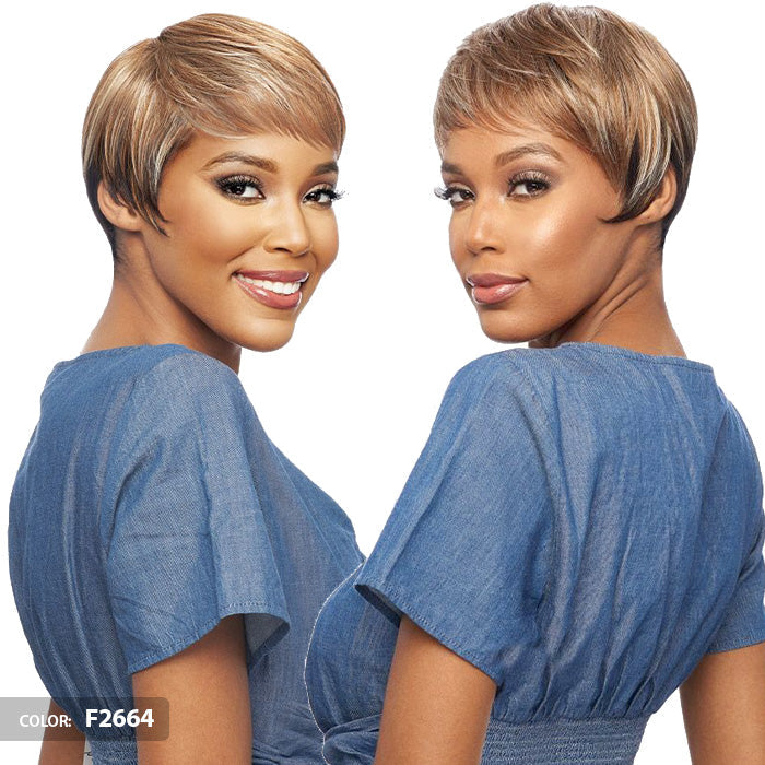 Vanessa Slim Lite with Bang Fashion Full Wig - SLB SIX