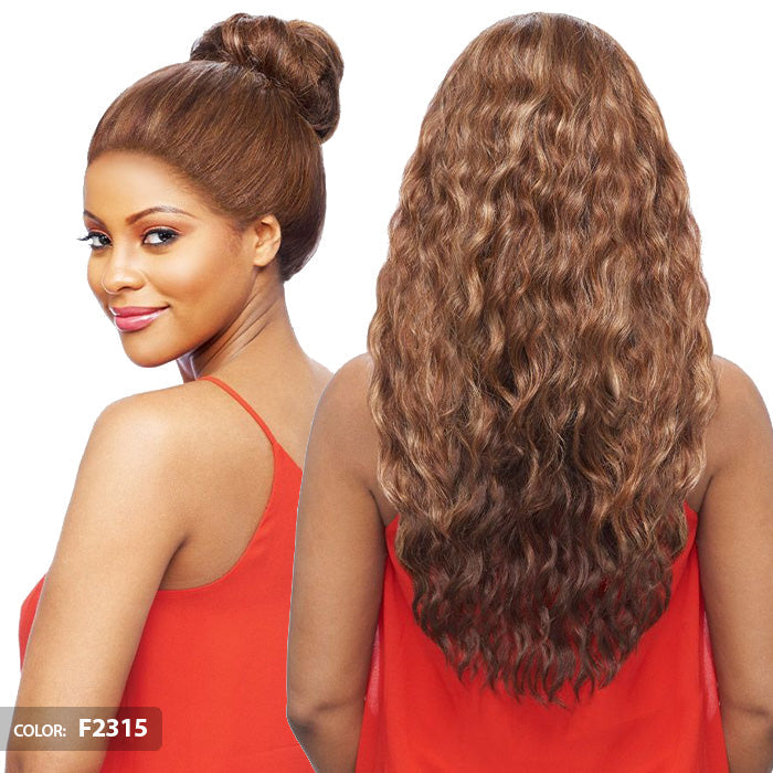 Vanessa Brazilian Human Hair Blend 360 Swissilk Lace Wig T360HB JENIE