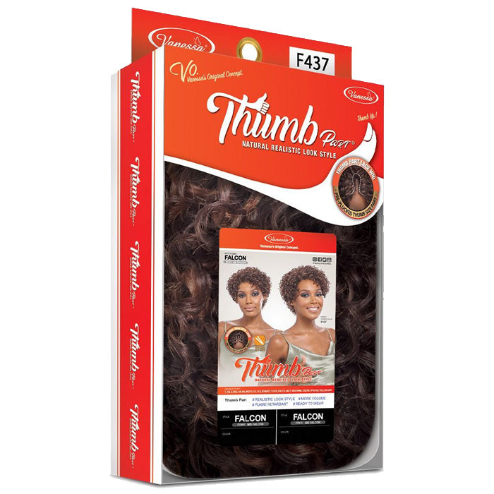 Vanessa Thumb Part Wig - FALCON