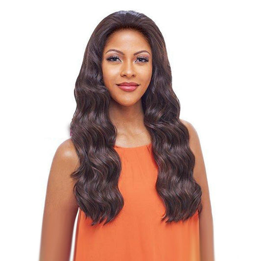 Vanessa Brazilian Human Hair Blend Frontal Lace Wig - T35HB TRUDIE