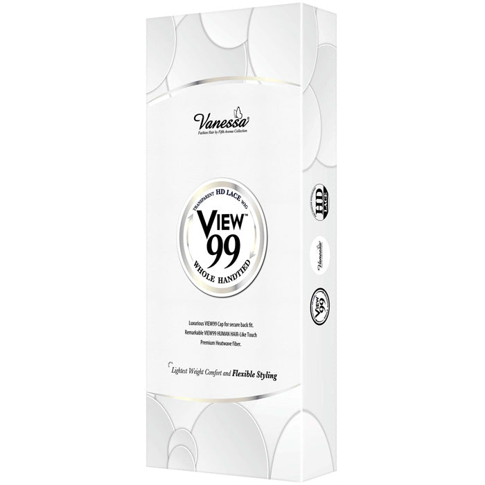 Vanessa View 99 Glueless Whole Hand-Tied Human Hair Blended HD Lace Wig - VIEW 99 HB CHARM