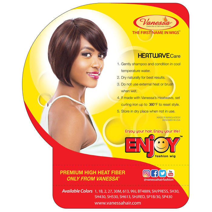 Vanessa Enjoy Fashion Full Wig - JOY WANIO