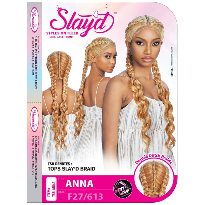 Vanessa Slayd Double Dutch Braid Lace Front Wig - TSB ANNA