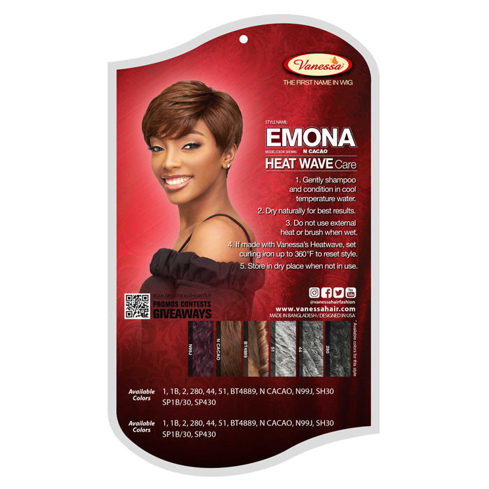 Vanessa Fashion Full Wig - EMONA