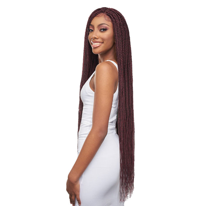 Vanessa Designer Lace Braided Lace Front Wig - TBOXY FREE 40