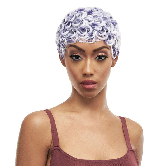 Vanessa Fashion Full Wig  - WINEY