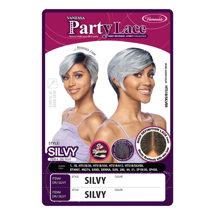 Vanessa Party Lace J-Part HD Lace Part Wig - DRJ SILVY