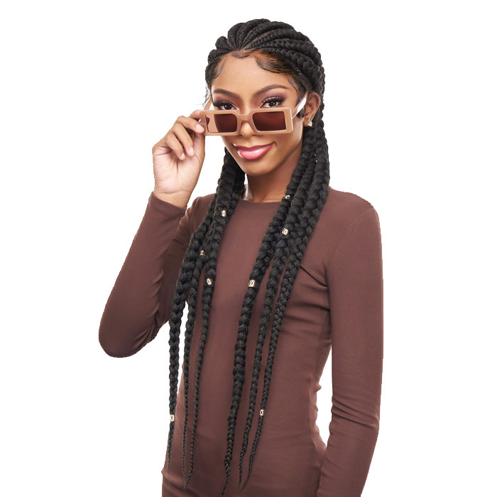 Vanessa Slayd Synthetic Hair Braid Lace Front Wig - TSB YINKA