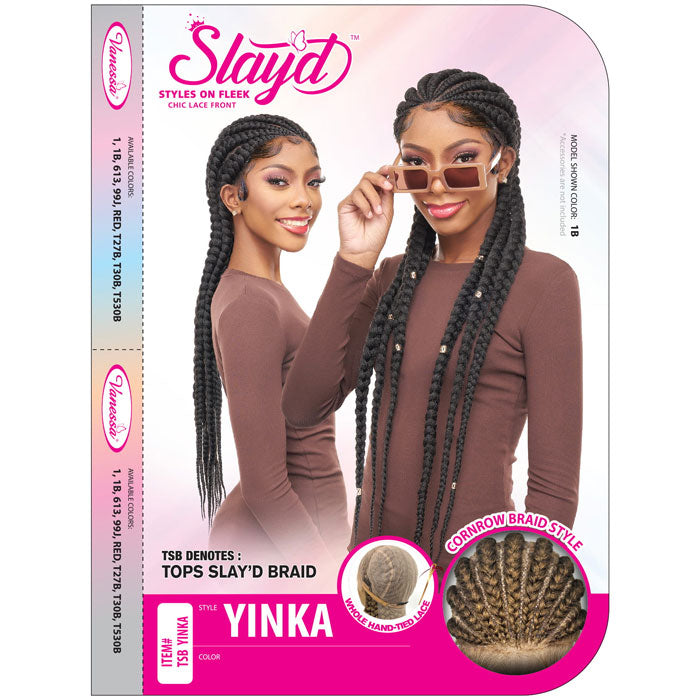 Vanessa Slayd Synthetic Hair Braid Lace Front Wig - TSB YINKA