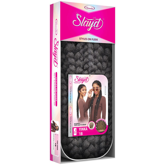 Vanessa Slayd Synthetic Hair Braid Lace Front Wig - TSB YINKA