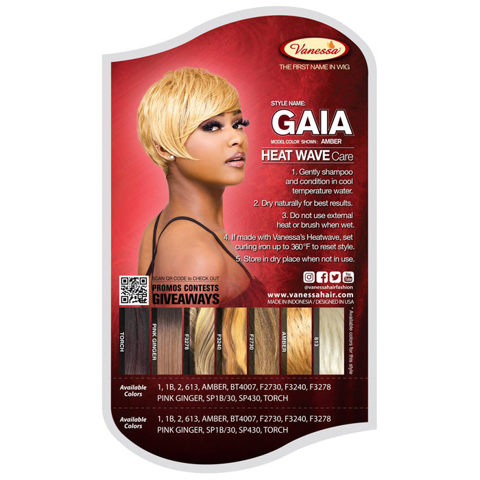 Vanessa Fashion Full Wig - GAIA