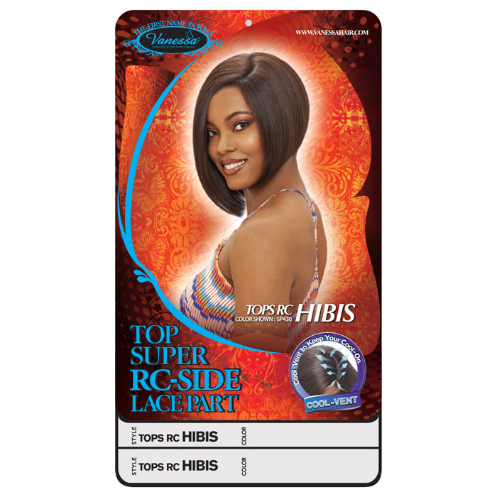Vanessa Top Super RC-Side Lace Part Wig - TOPS RC HIBIS