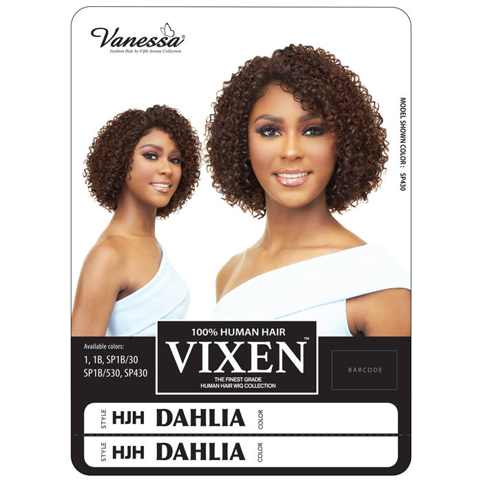 Vanessa Vixen 100% Human Hair Wig - HJH DAHLIA