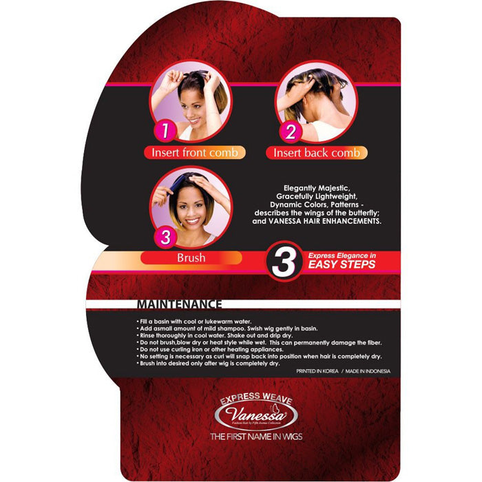 Vanessa Express Weave Half Wig LA JAZ