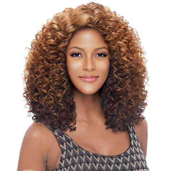 Vanessa Synthetic Tops Super C-Side Part Lace Front Wig - TOPS C JEKEL