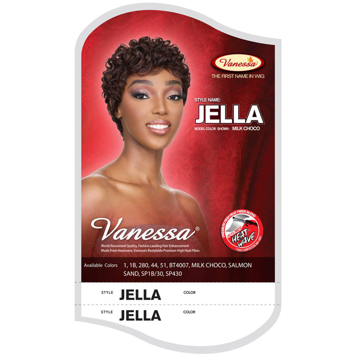 Vanessa Romance Grey Full Wig - JELLA