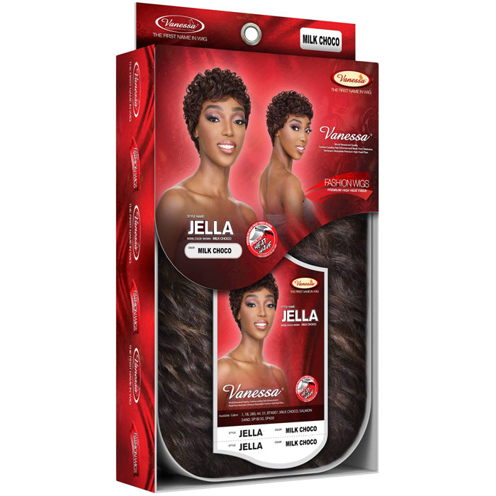 Vanessa Romance Grey Full Wig - JELLA