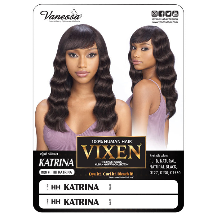Vanessa Vixen 100% Human Hair Wig HH KATRINA