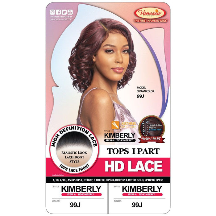 Vanessa Tops I-Part HD Lace Front Wig - KIMBERLY