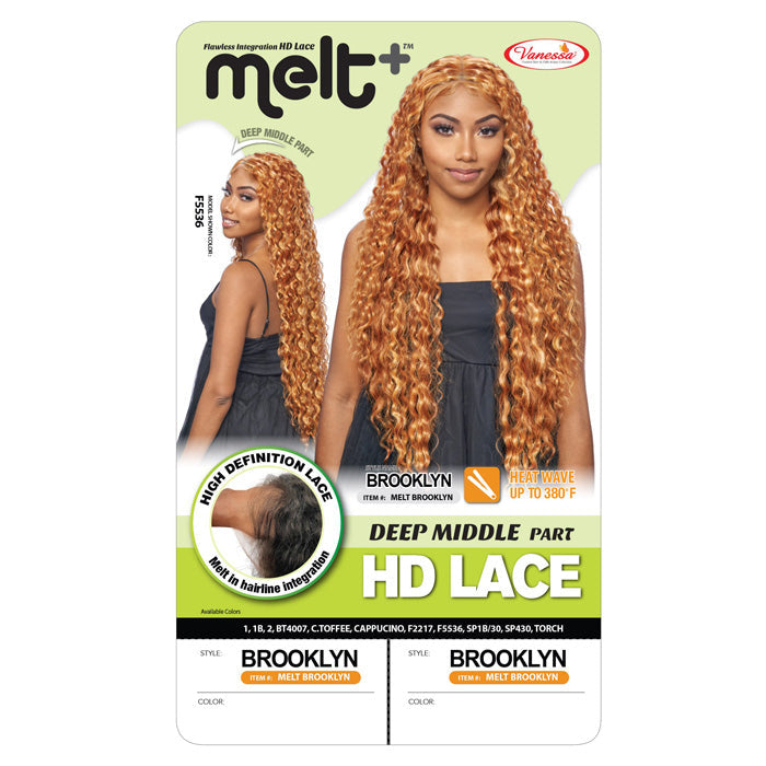 Vanessa Synthetic MeltPlus HD Lace Wig - BROOKLYN