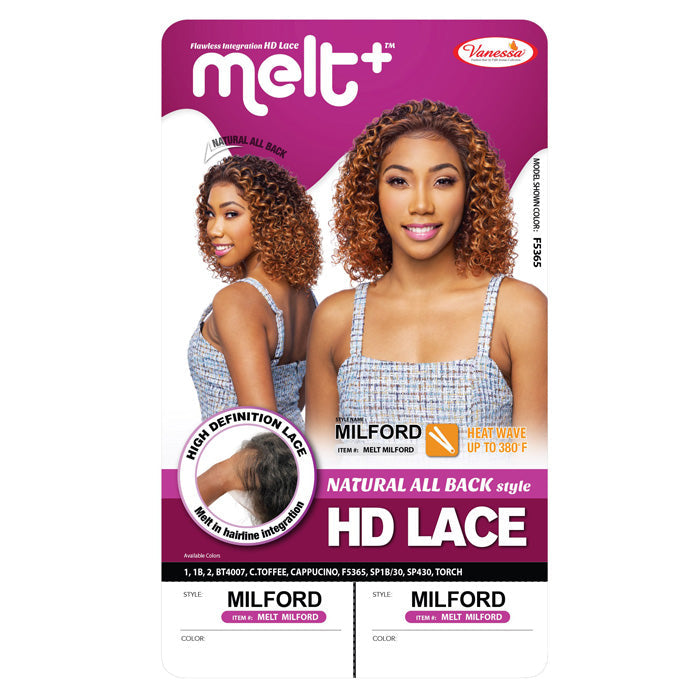 Vanessa Melt Plus HD Lace Wig - MILFORD