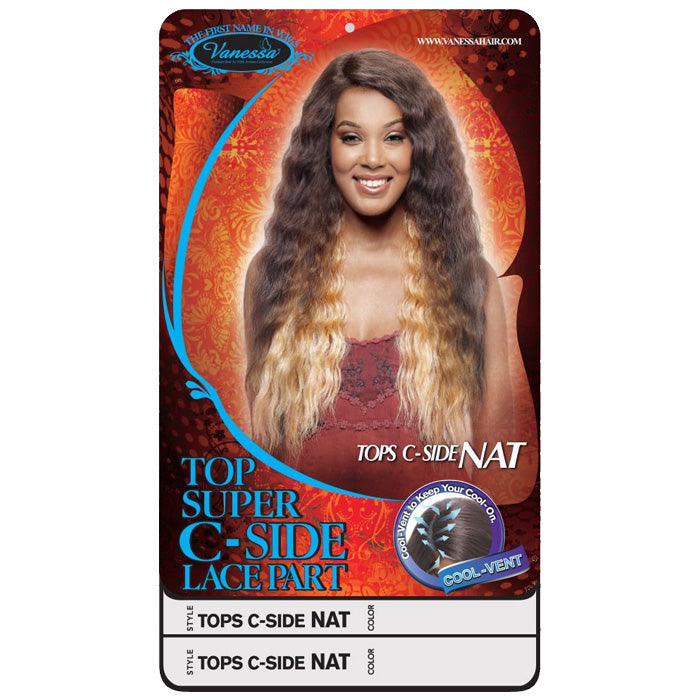 Vanessa Top Super C-Side Lace Part Wig - TOPS C SIDE NAT