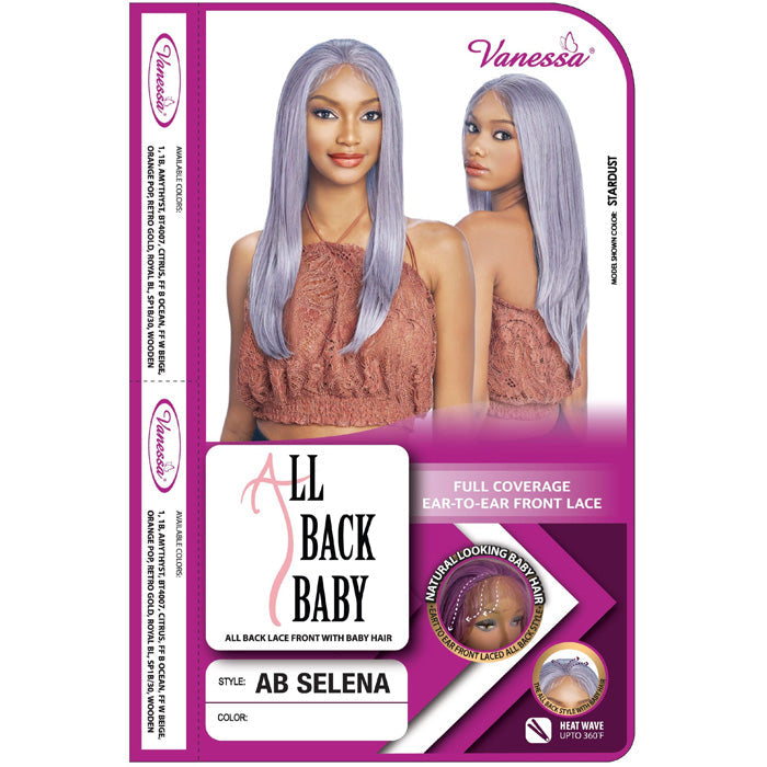Vanessa All Back Baby Lace Front Wig - AB SELENA