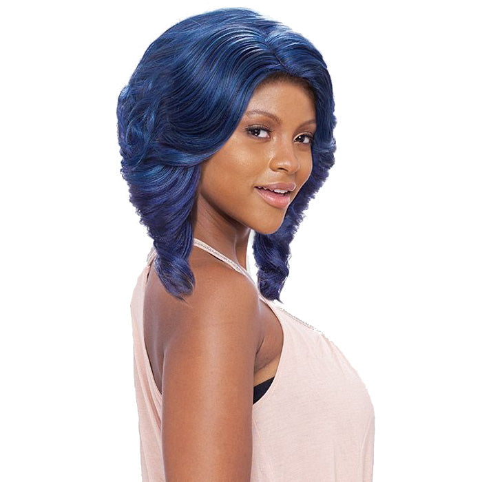 Vanessa Synthetic Super V Line C Side Lace Part Wig - SUPER VC SEVIN