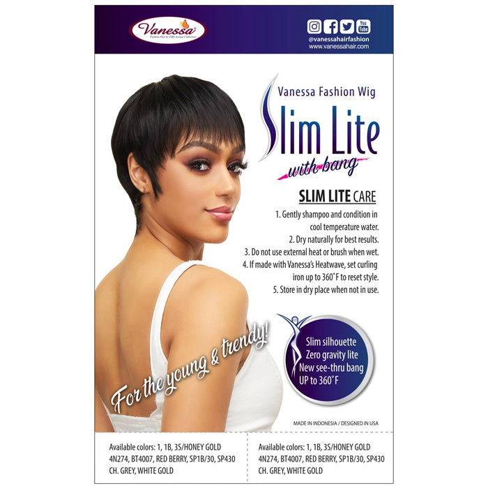 Vanessa Slim Lite Full Wig - SLB EIGHT