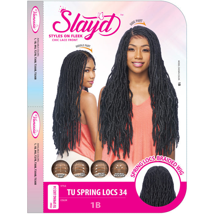 Vanessa Slayd Braided Lace Part Wig - TU SPRING LOCS 34