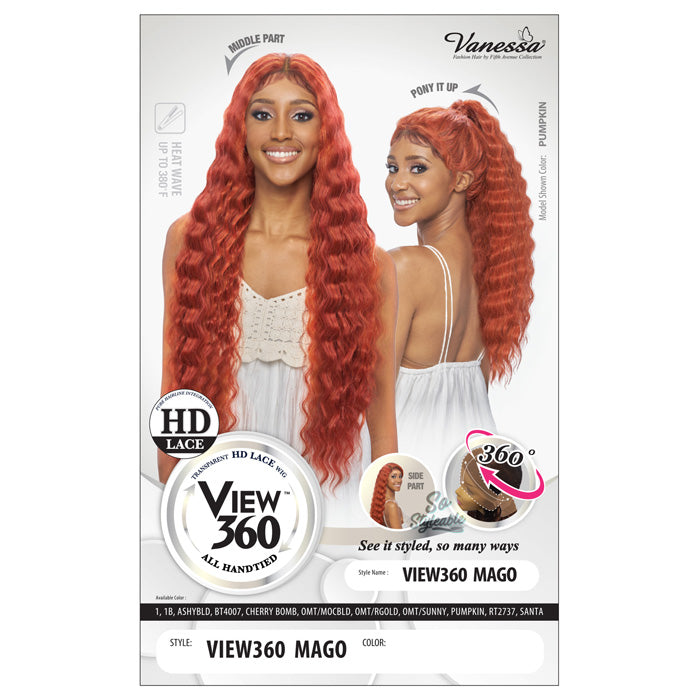 Vanessa View 360 HD All Hand-Tied 360 Lace Wig - VIEW360 MAGO