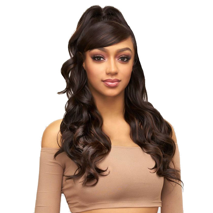 Vanessa View U-Bang Half Updo & Bnag U-Part HD Lace Front Wig - VIEW U-BANG WAVE