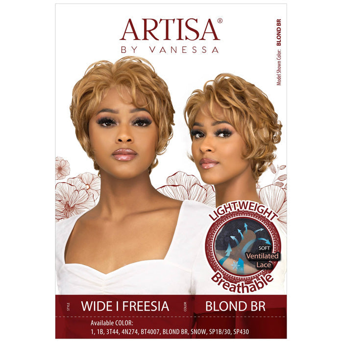 Vanessa Artisa Glueless Lace Front Wig - WIDE I FREESIA