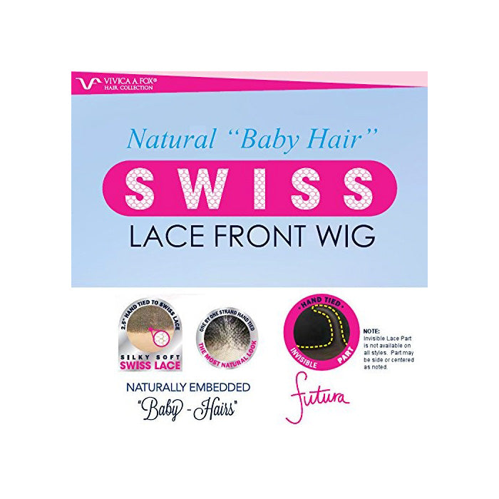 Vivica A Fox Swiss Deep Hand-Tied Lace Part Wig - JULIE