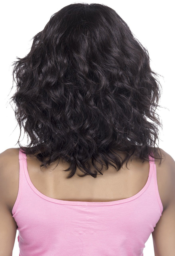 Vivica's Natural Brazilian 100% Brazilian Natural Remi Human Hair Swiss Lace Front Wig ANNETTE