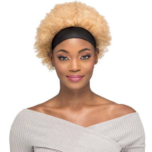 Vivica A Fox Afro Curl with Headband Wig - HB-DELLA