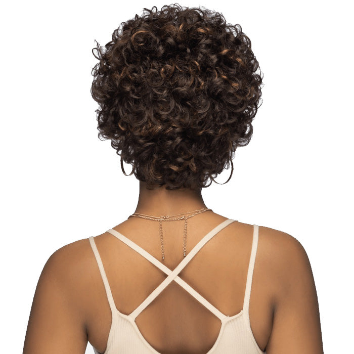 Vivica A Fox Pure Comfort Cap 100% Human Hair Full Wig - LUCID