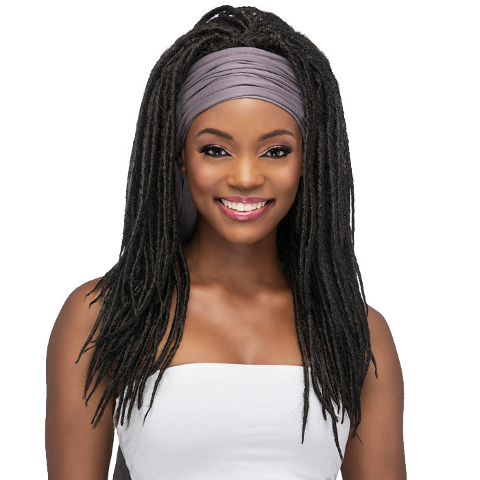 Vivica A Fox Loc Braid Head Wrap Wig - RORY