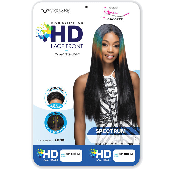 Vivica A Fox Invisible Center Part HD Lace Front Wig - SPECTRUM