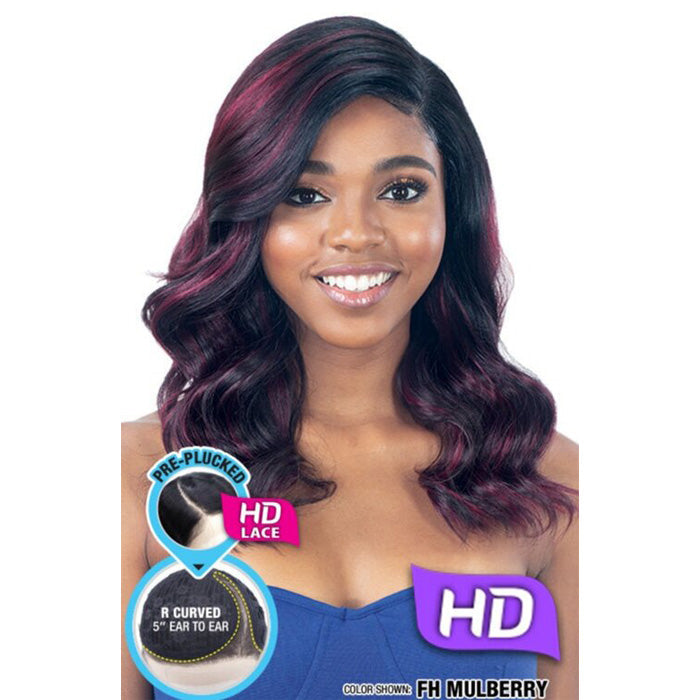 Shake N Go Freetress Equal Synthetic 5" Curved Part HD Lace Front Wig - REVA LACED