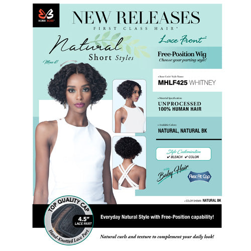 Bobbi Boss Unprocessed Human Hair Lace Front Wig - MHLF425 WHITNEY