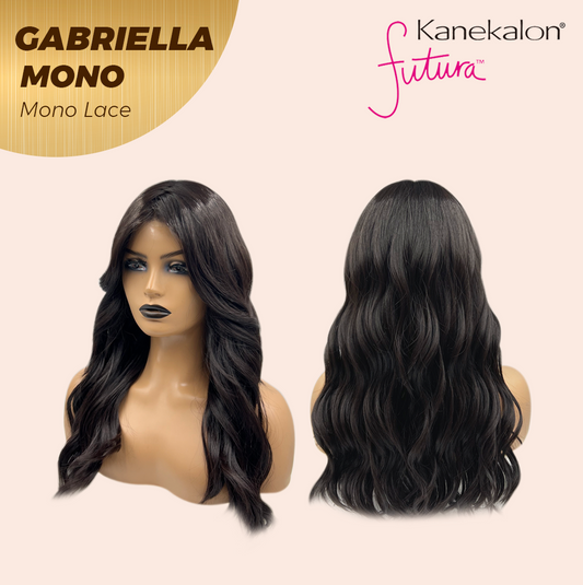 [PRE-ORDER] JBEXTENSION GABRIELLA MONO Monofilament Handmade Wig 6X5 Full Monofilament Hand Tied Top Wig 20 Inches Black Wave Mono Lace Wig With Anti-slip Silicone Strips Glueless Wig GABRIELLA MONO【BENDY EAR TABS】