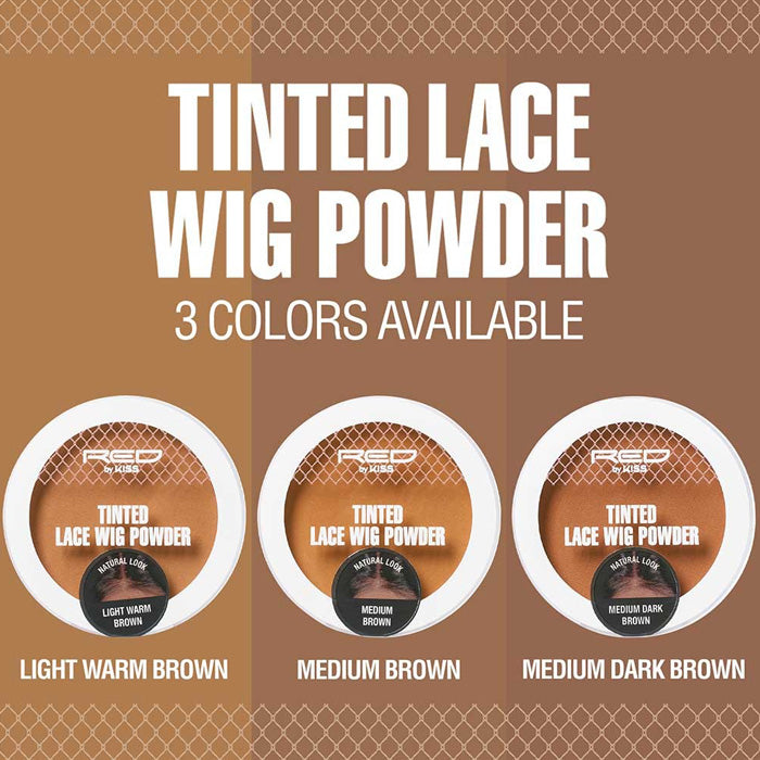 Red by Kiss Tinted Lace Wig Powder