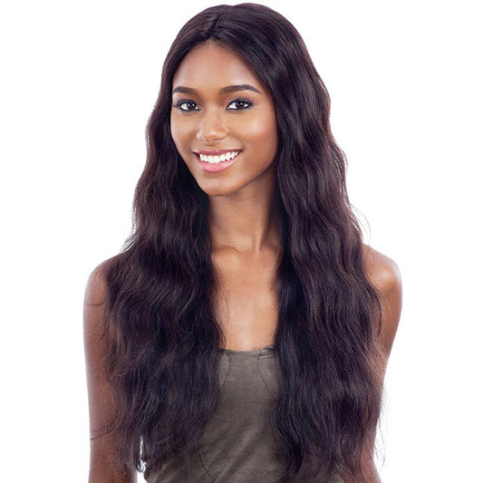 Shake-N-Go Naked 100% Human Hair Freedom Lace Part Wig - NATURAL 702