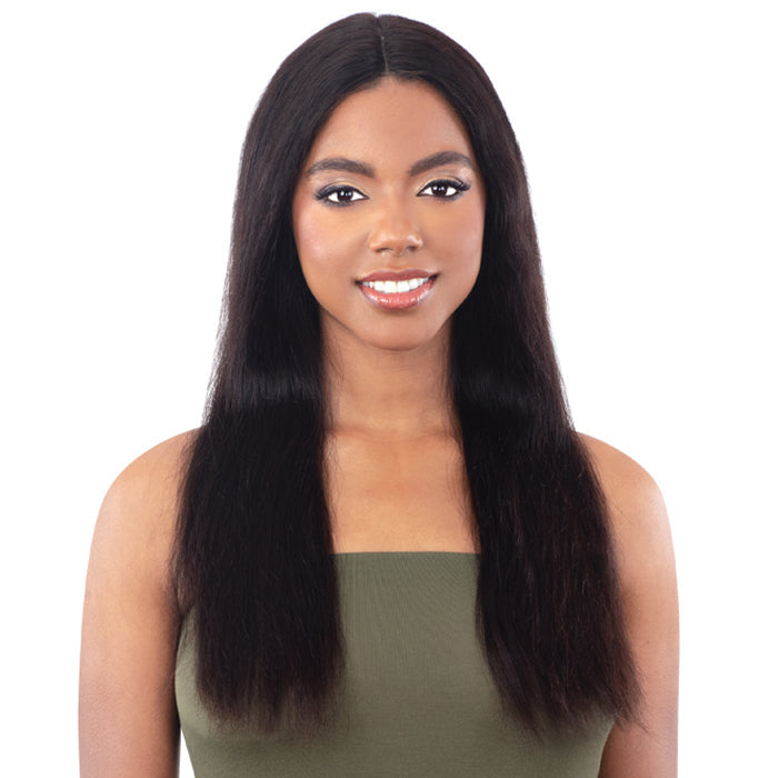Model Model 100% Human Hair Lace Front Part Wet & Wavy Wig - DEEP WAVE 24