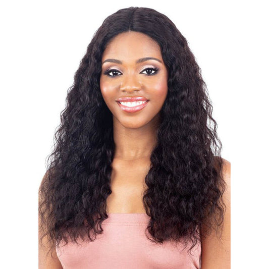 Model Model 100% Human Hair Lace Front Part Wet & Wavy Wig - LOOSE WAVE 24